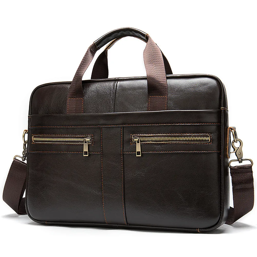 Business men briefcase cowhide layer Hard briefcase Handbag Business Briefcase