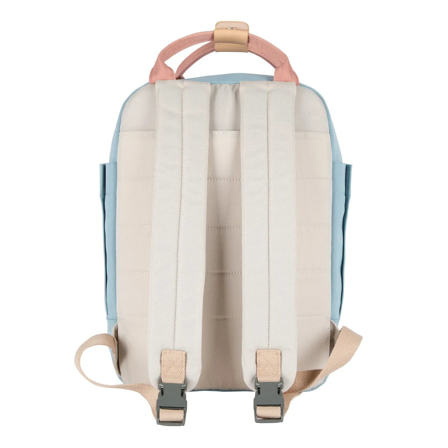 Camden Backpack - Cream, Pink & Light Blue