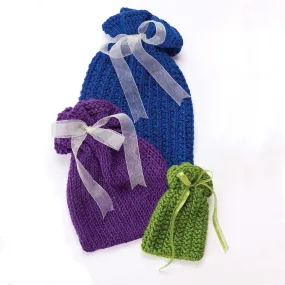 Caron Knit Gift Bags