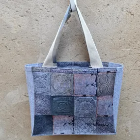 CeilingTiles3 - Recycled Felt Teacher Bag