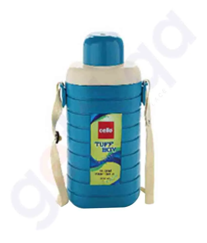 CELLO WATER BOTTLE TUFF BOY 1000ML ASSORTED