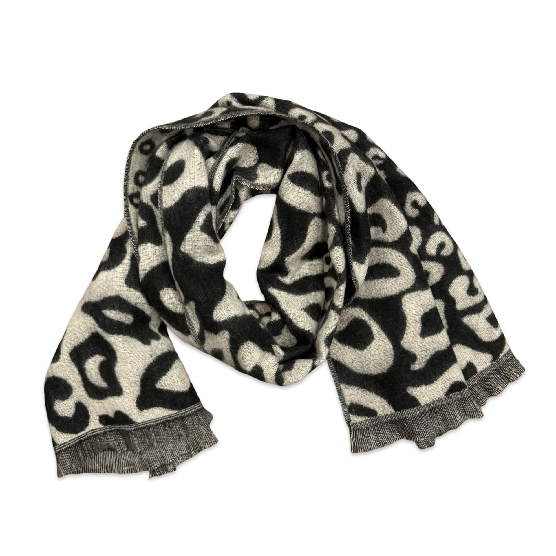 Cheetah Leopard Scarf