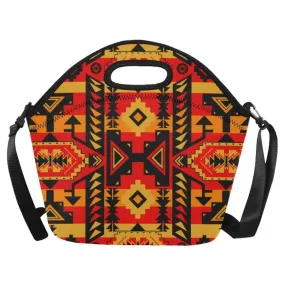 Chiefs Mountain Fire Neoprene Lunch Bag/Large