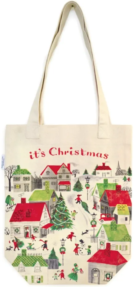 Christmas Village Tote Bag