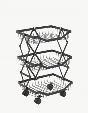 Collapsible Fruit Cart HL-1623 HL-1624 HL-1625