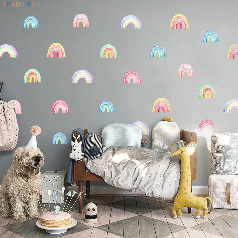 Colorful Rainbow Wall Stickers