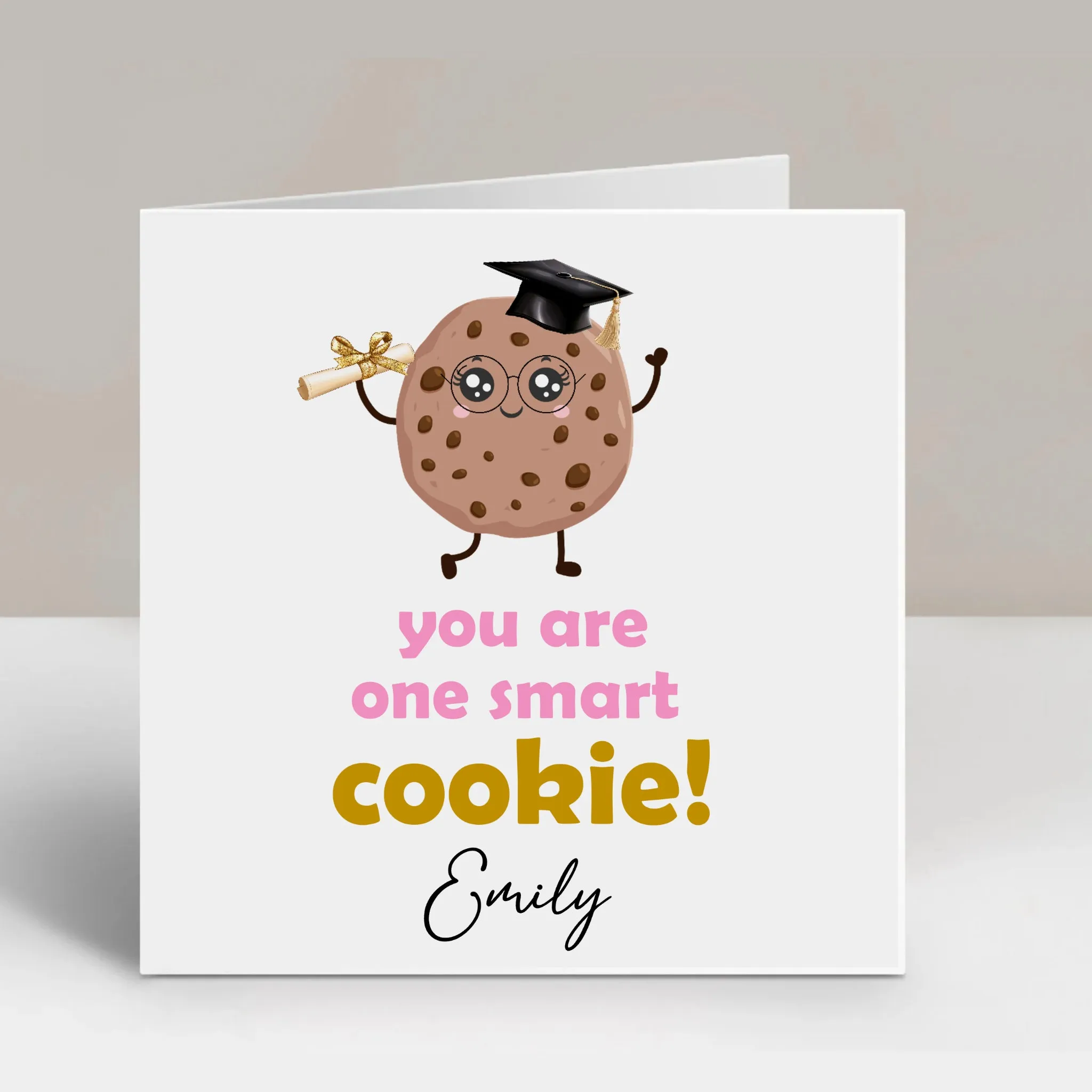 Congratulations Graduation Gift Bag For Graduate One Smart Cookie