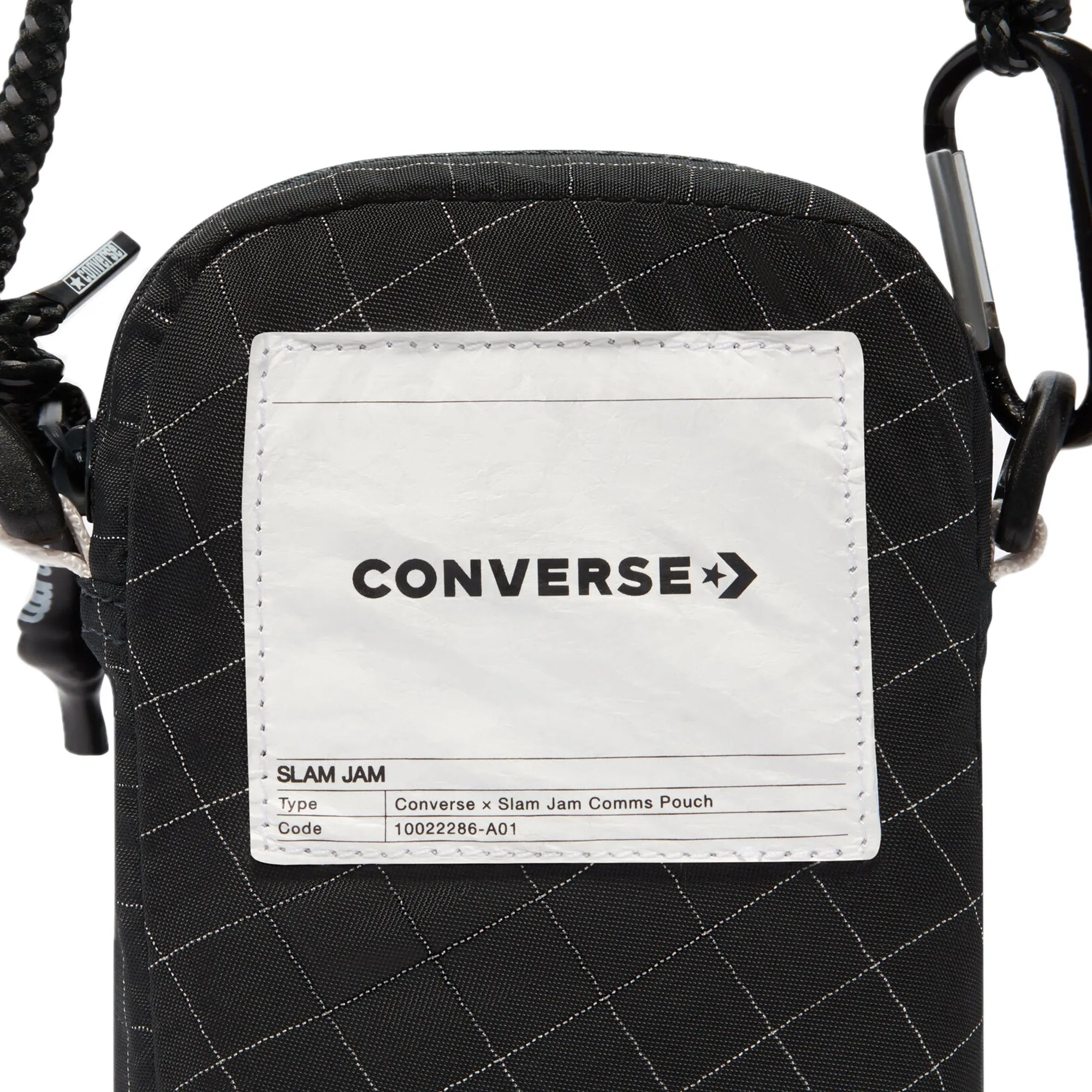 Converse x Slam Jam 'Black' Comms Pouch