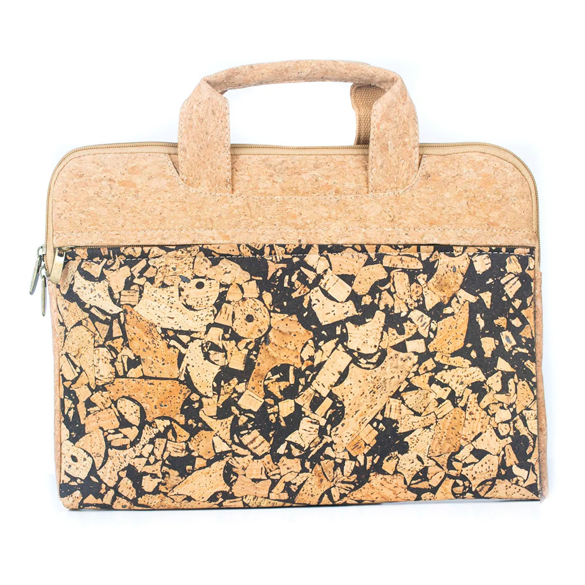 Cork and Coffee Bean Fusion Laptop Briefcase BAG-2288