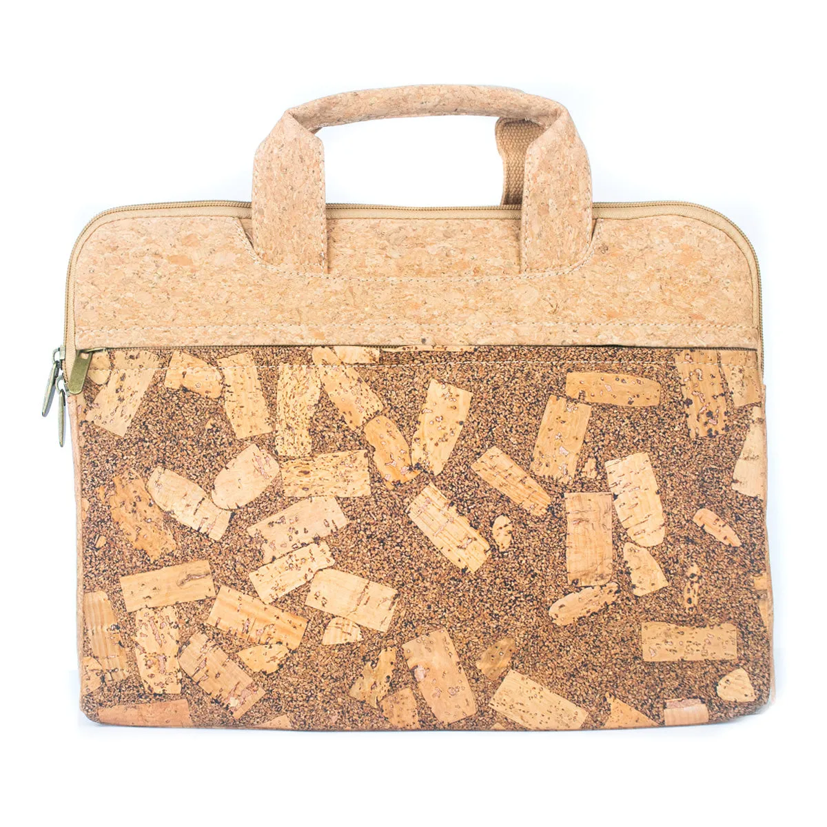 Cork and Coffee Bean Fusion Laptop Briefcase BAG-2288