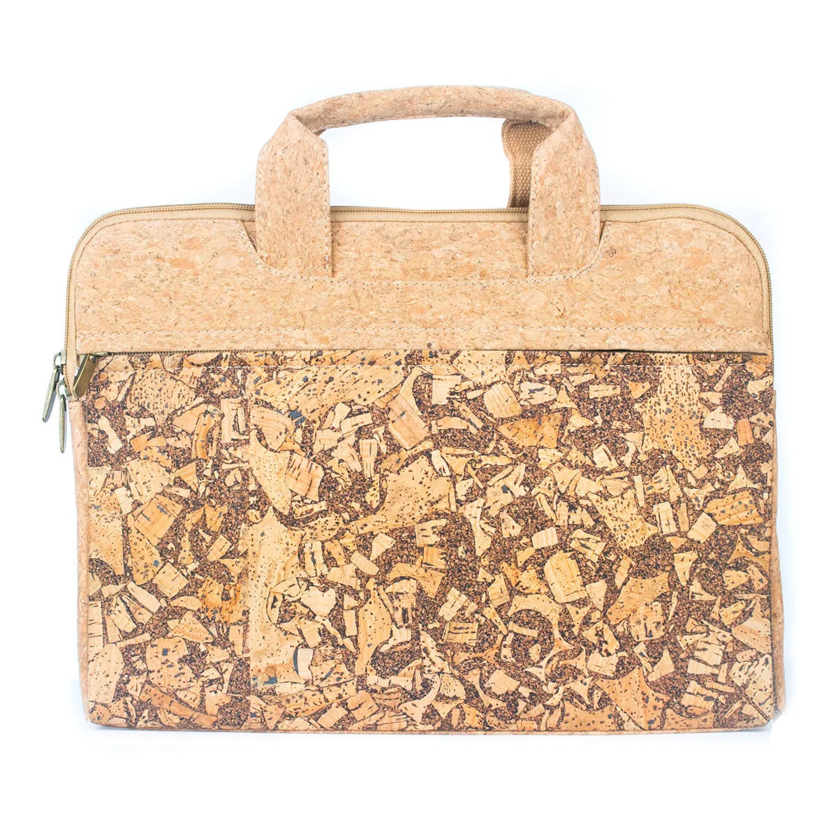 Cork and Coffee Bean Fusion Laptop Briefcase BAG-2288