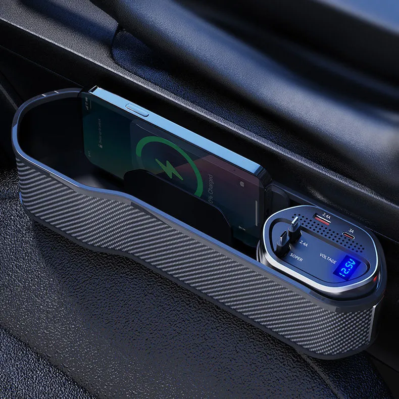 CRONY SX-12 Universal Car Organizer With Wireless Charging