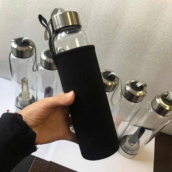 Crystal Water Bottle (6 Colours)