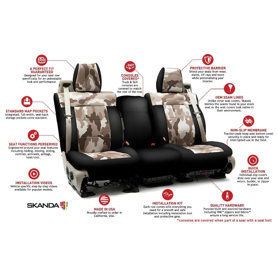 Custom Seat Cover Neosupreme Camo Traditional