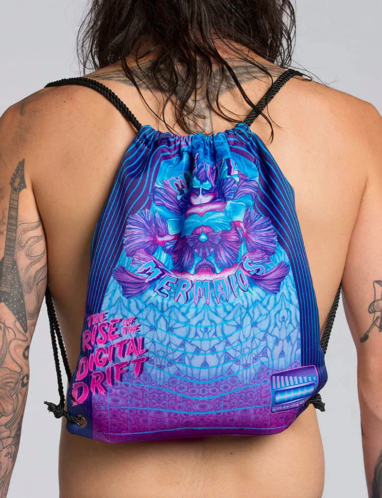 DIGITAL DRIFT DRAWSTRING BACK PACK