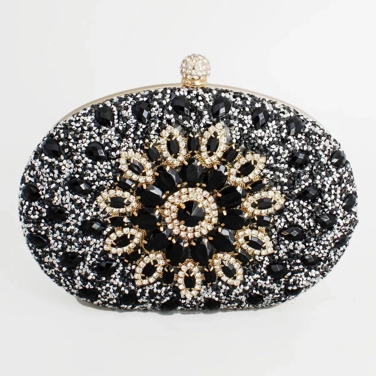 Discover the Must-Have Black Crystal Clutch Bag for Women