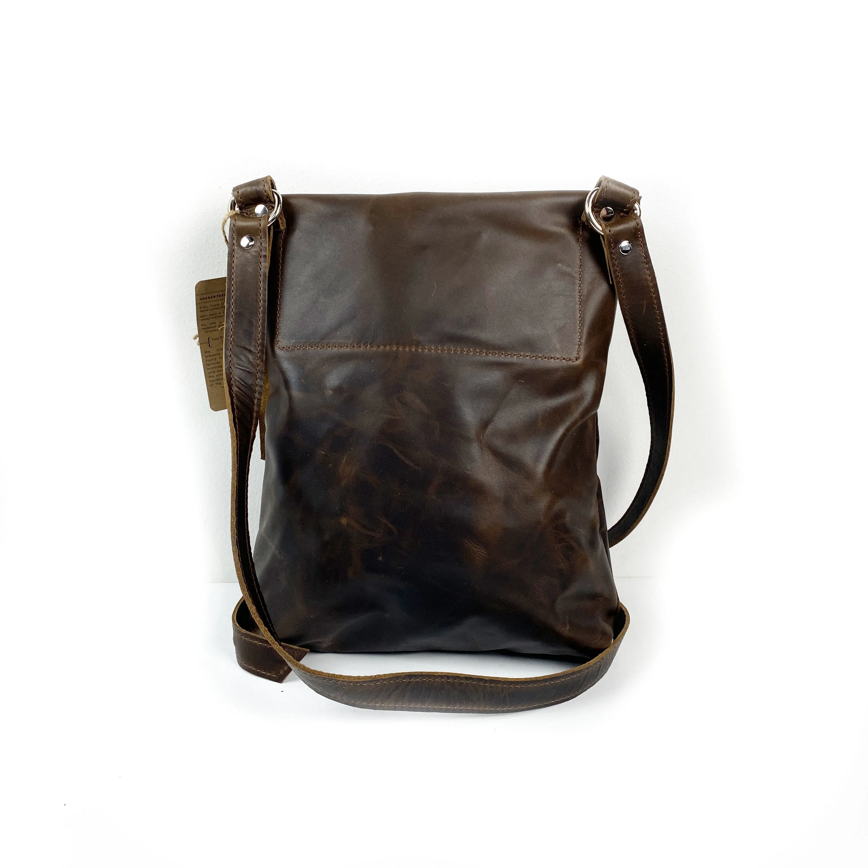 Divina Denuevo Bag: Urban Raw Edge Messenger