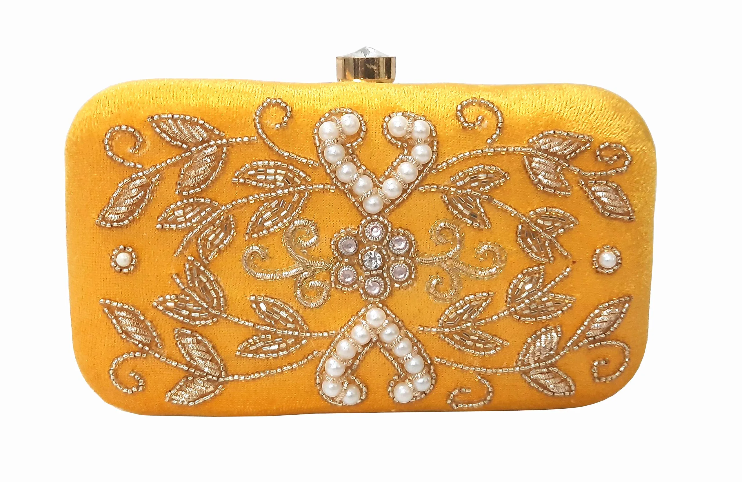 DUCHESS Women's Clutch (Yellow)