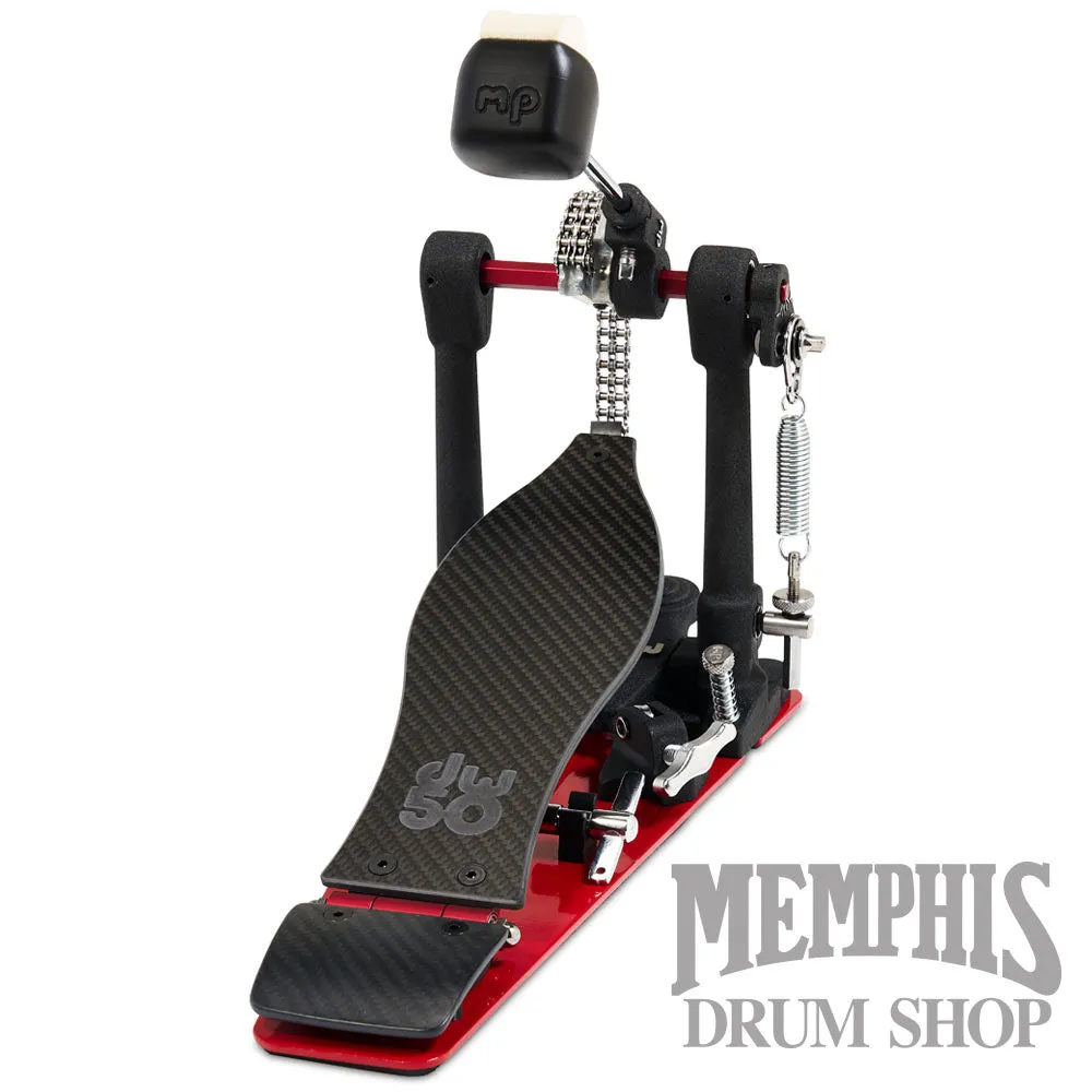 DW 50th Anniversary Carbon Fiber 5000 Single Pedal