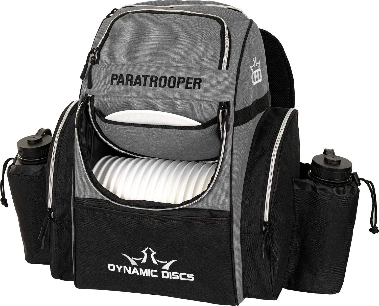 Dynamic Discs Paratrooper Disc Golf Bag - Heather Grey