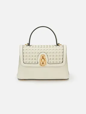 EP YAYING Woven Leather Flap Bag EAJPLB005AC