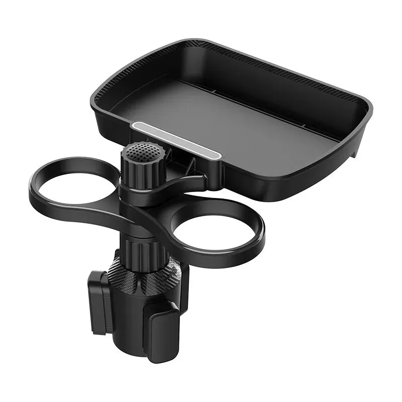 Expandable Multifunctional Car Snack Table Cup Holder