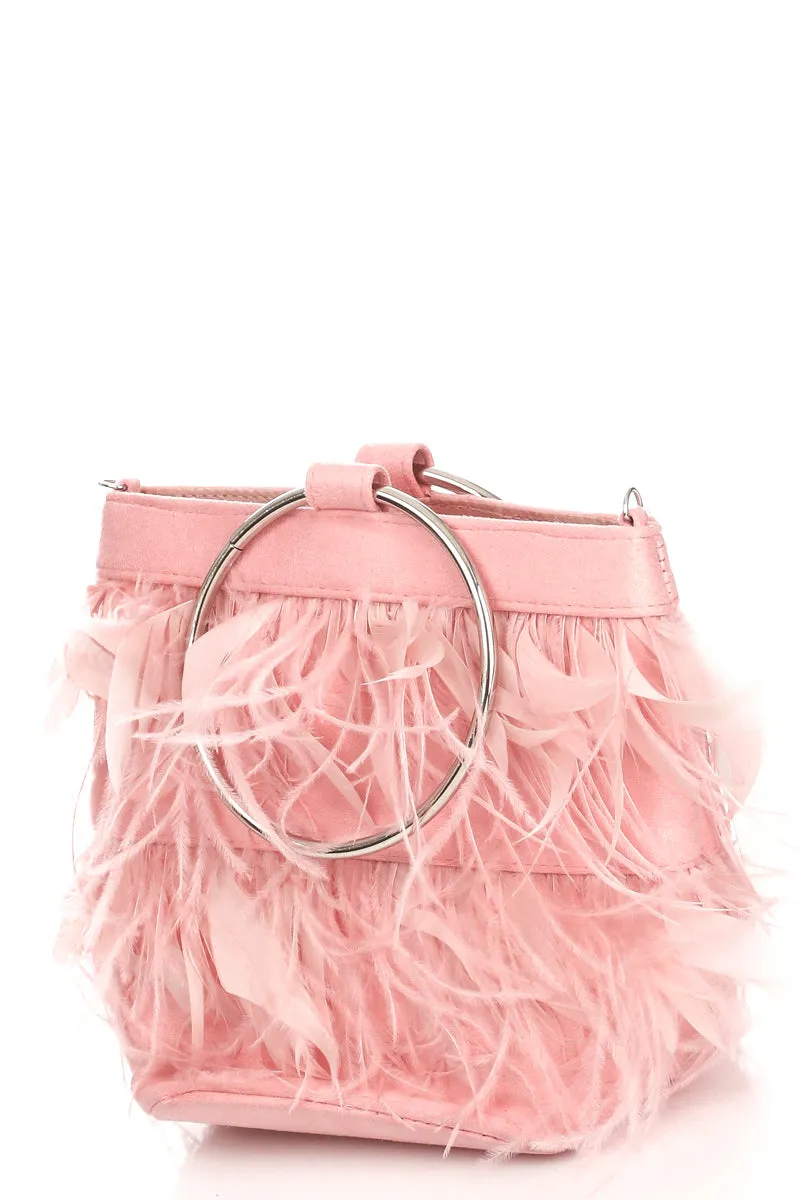 Feather Fashion Bag Crossbody Bag