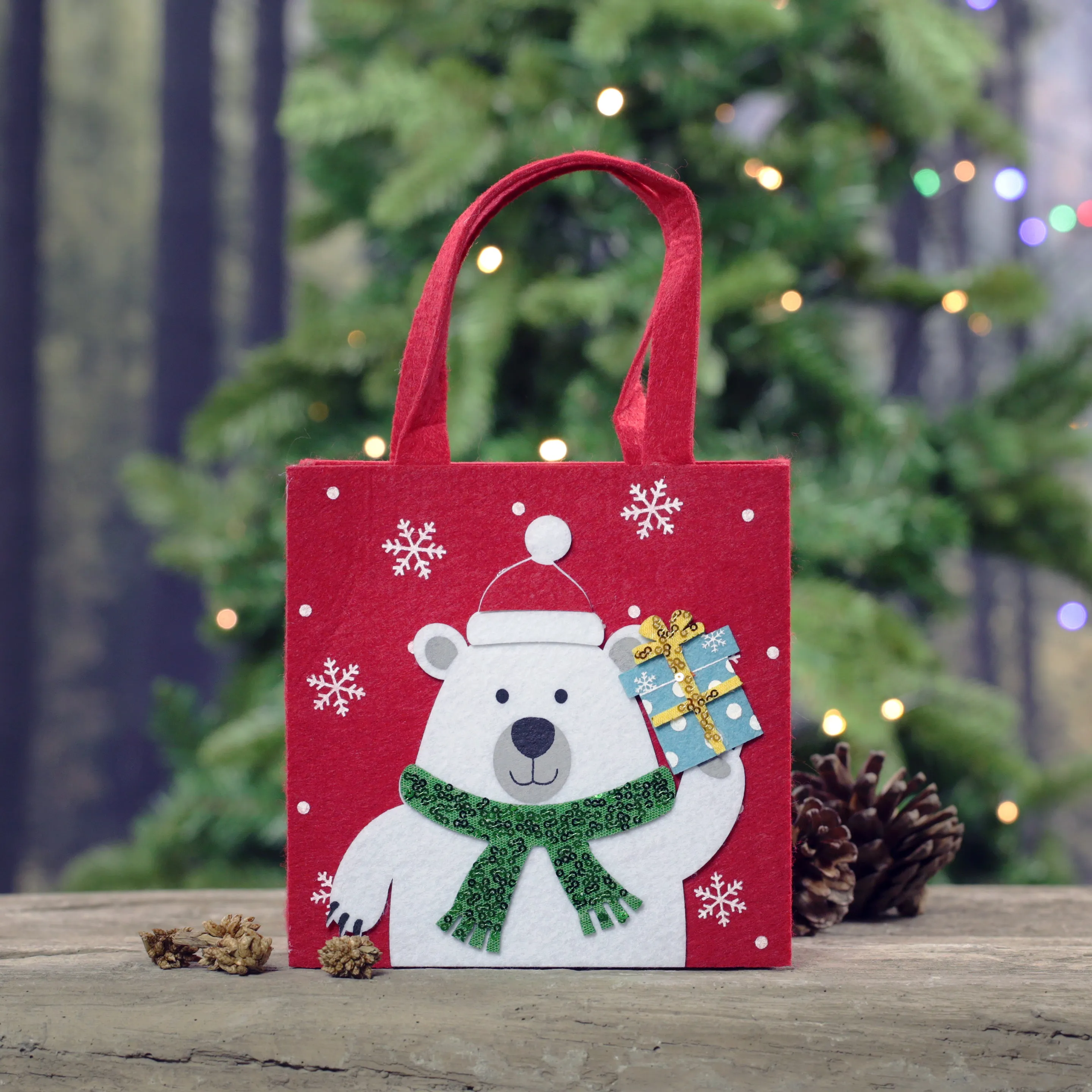 Felt Christmas Bag