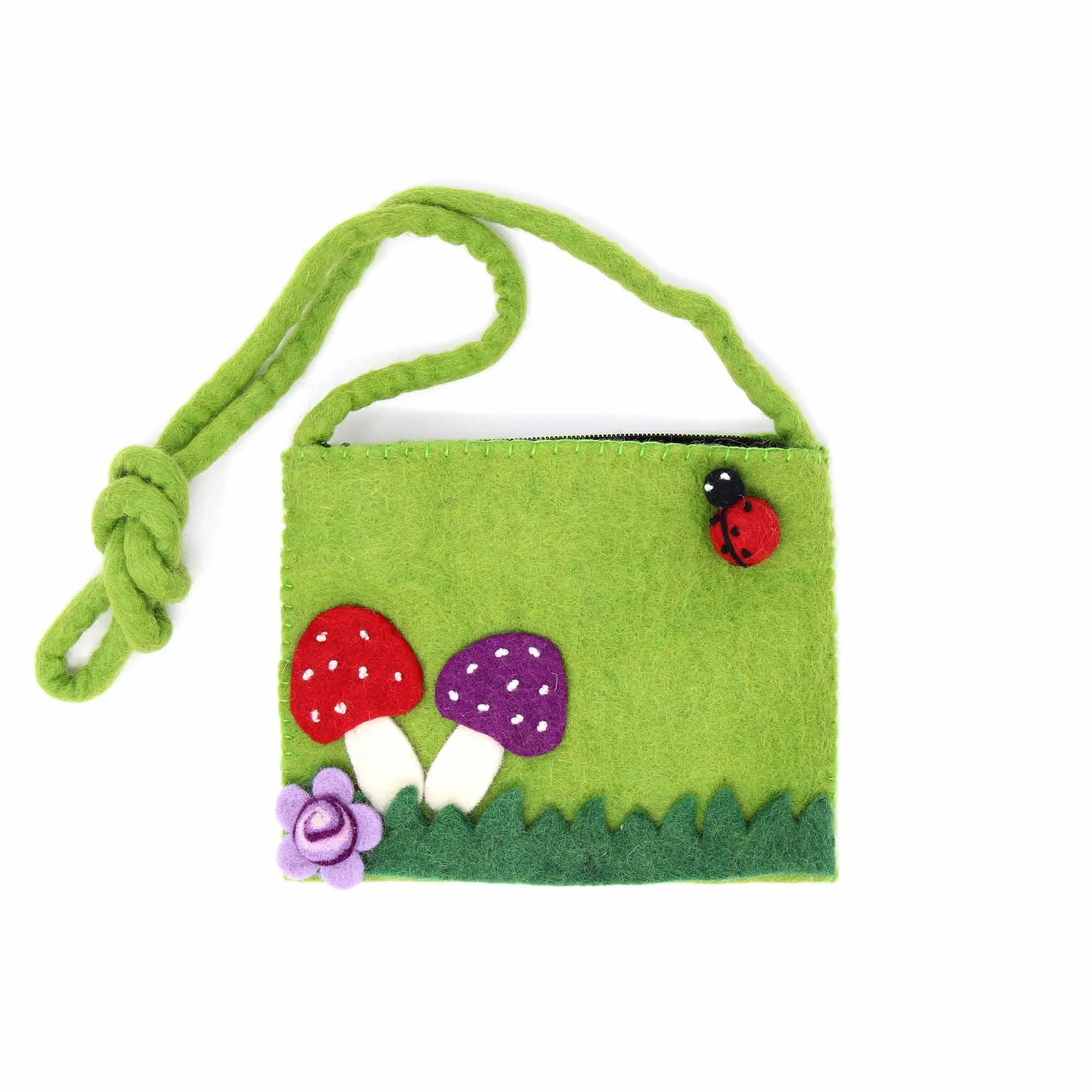 Felt Mushroom Purse - Global Groove (P)