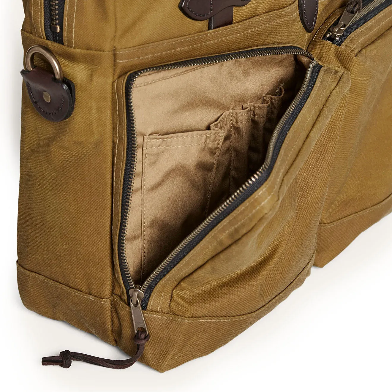 Filson 24-Hour Tin Cloth Briefcase Dark Tan