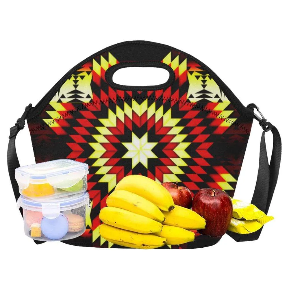 Fire Colors Neoprene Lunch Bag/Large