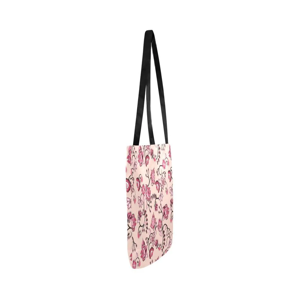 Floral Amour Reusable Shopping Bag (Two sides)