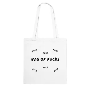 Funny Tote Bag | Bag of Fucks |