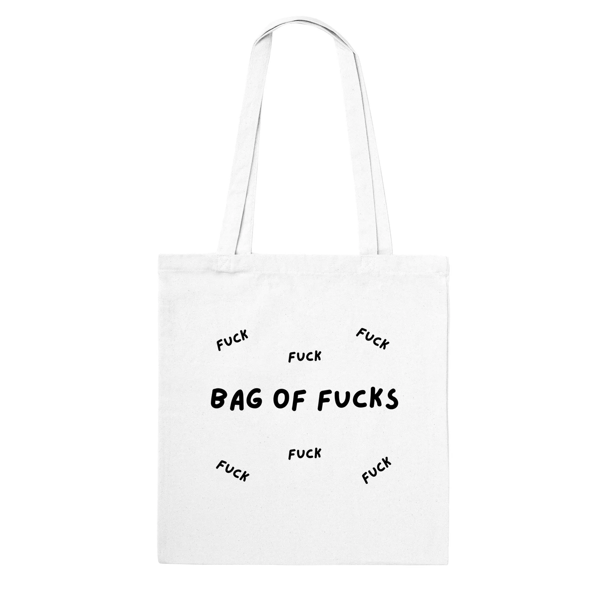 Funny Tote Bag | Bag of Fucks |