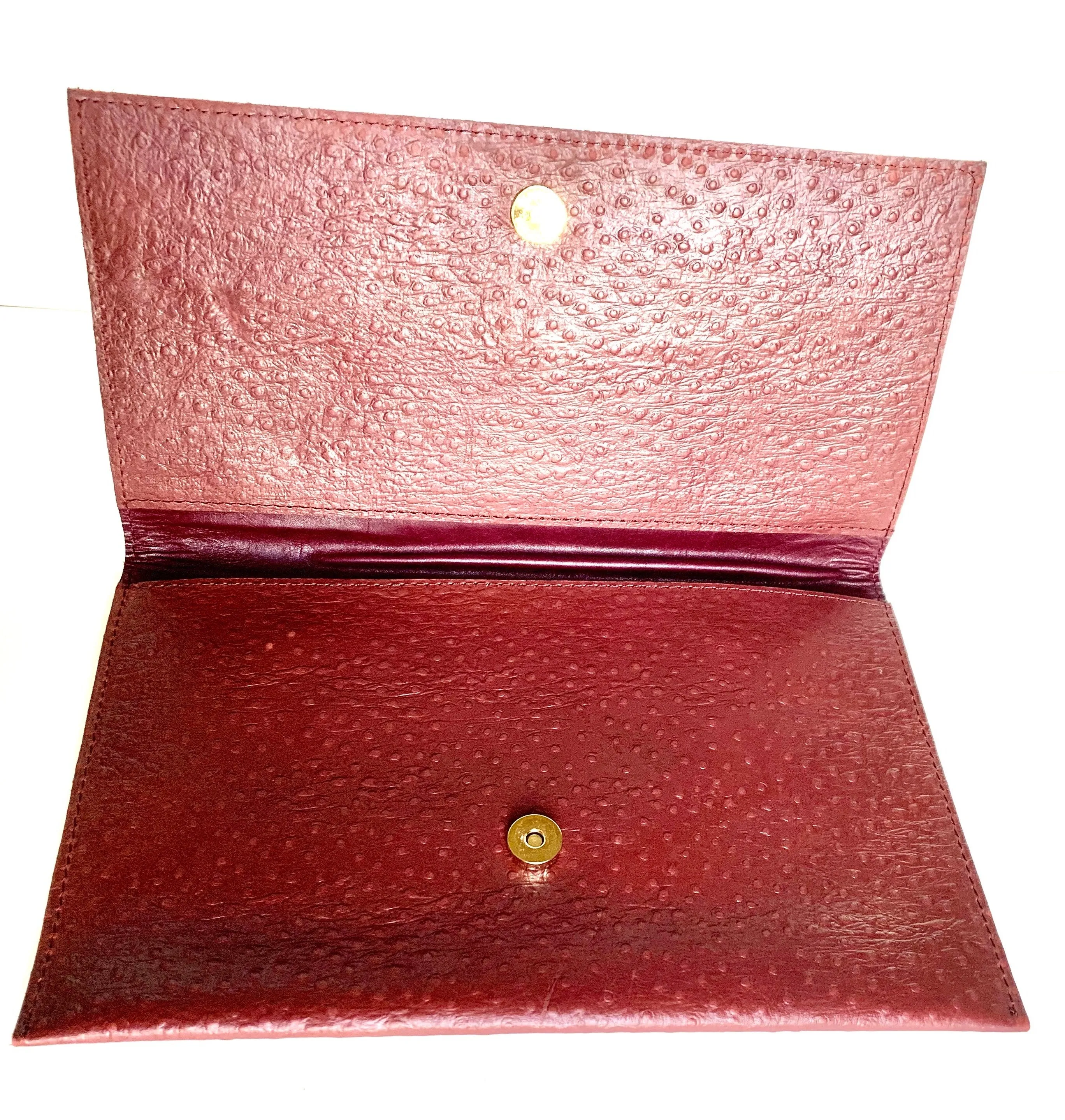 Genuine Leather Clutch Women Evening Purse