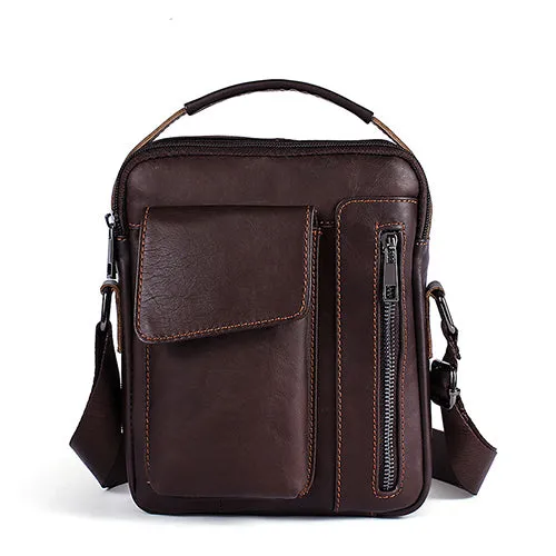 Genuine Leather Flap Leather Cover Shoulder Bag