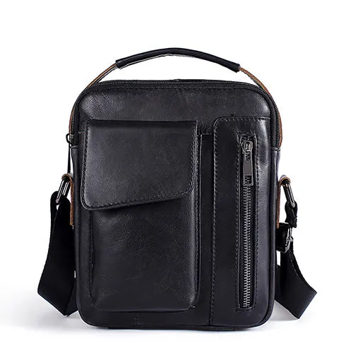 Genuine Leather Flap Leather Cover Shoulder Bag