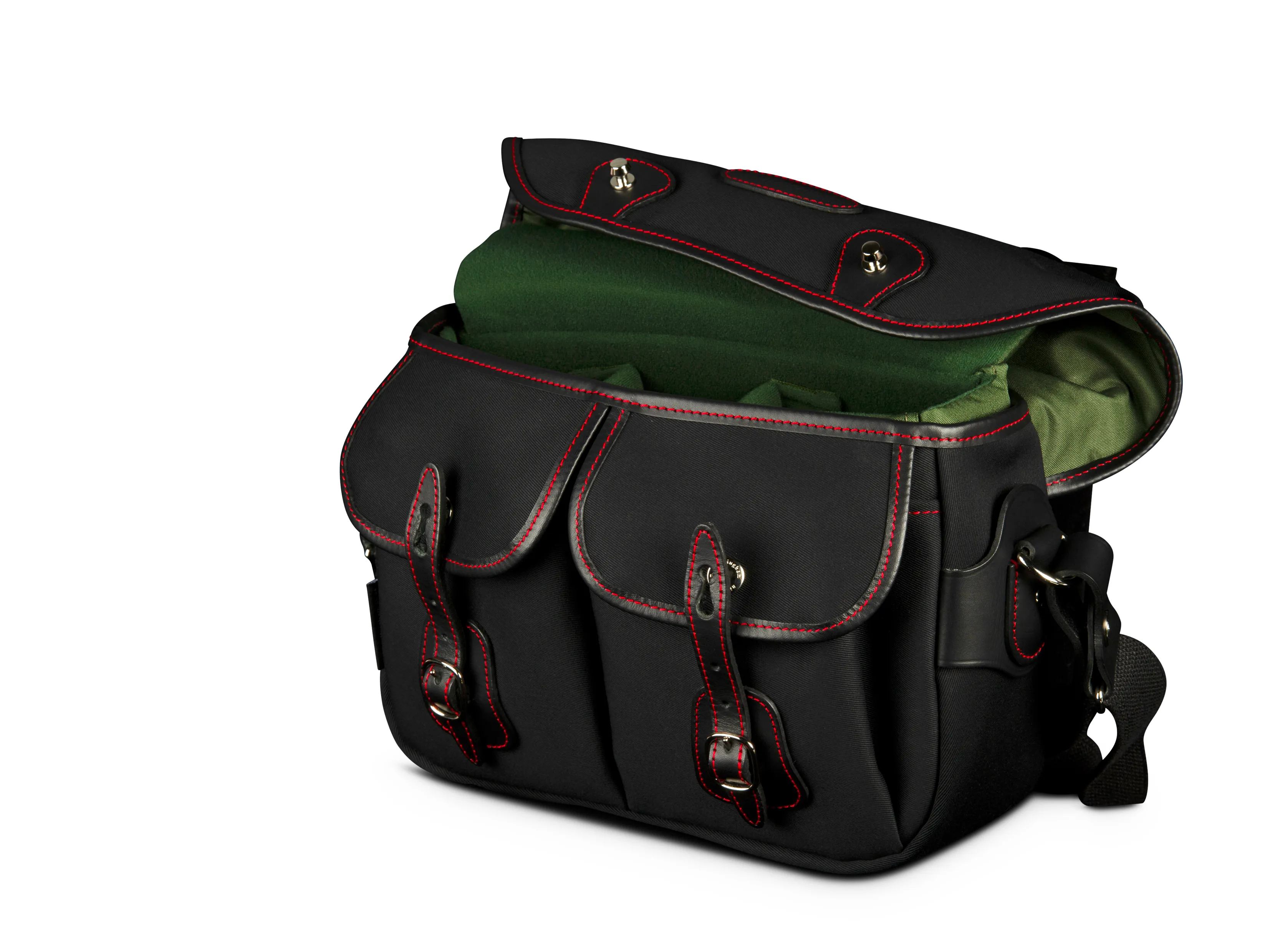 Hadley Small Pro Camera Bag - Black Canvas / Black Leather / Red Stitching (50th Anniversary Limited Edition)