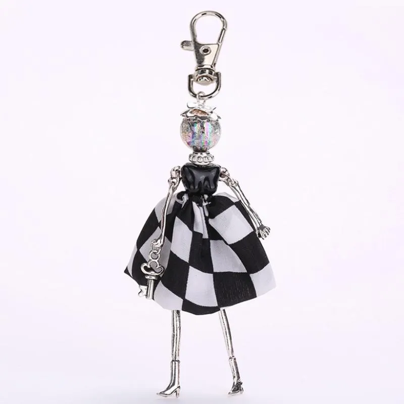 Handmade Fashionista Stylish Model Keychain Dolls - Limited Edition