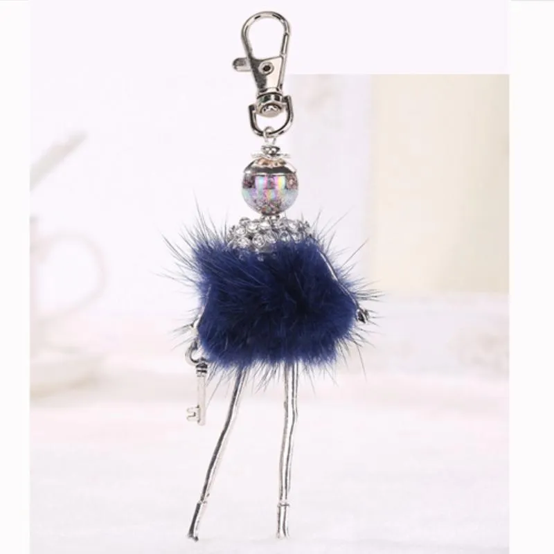 Handmade Fashionista Stylish Model Keychain Dolls - Limited Edition