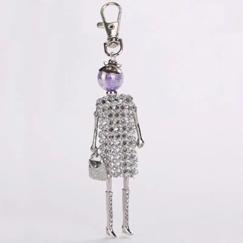 Handmade Fashionista Stylish Model Keychain Dolls - Limited Edition