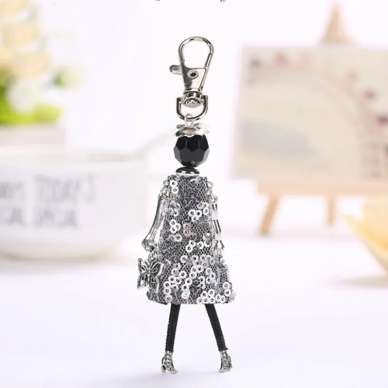 Handmade Fashionista Stylish Model Keychain Dolls - Limited Edition