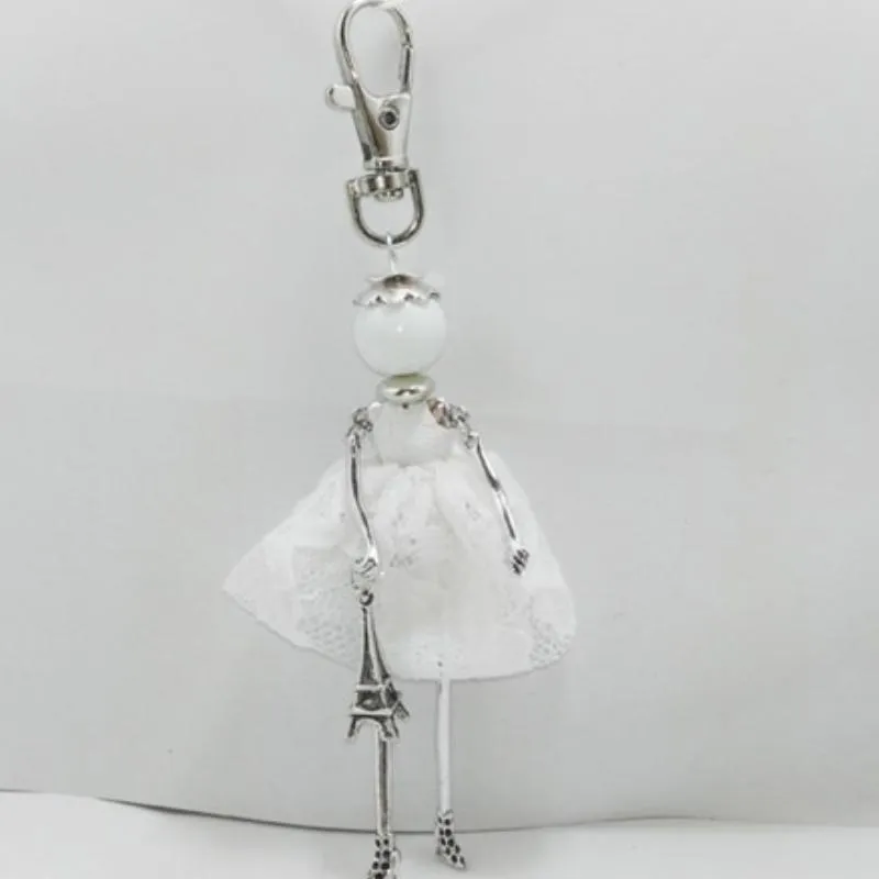 Handmade Fashionista Stylish Model Keychain Dolls - Limited Edition