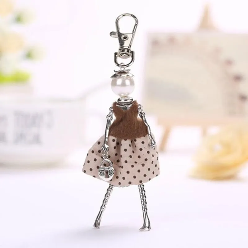 Handmade Fashionista Stylish Model Keychain Dolls - Limited Edition