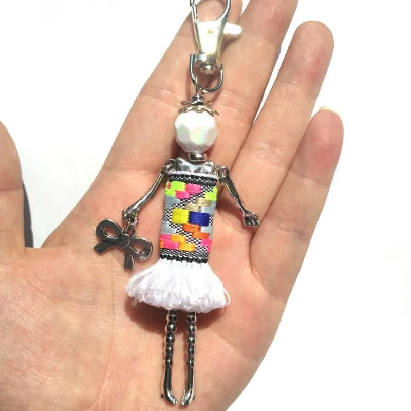 Handmade Fashionista Stylish Model Keychain Dolls - Limited Edition