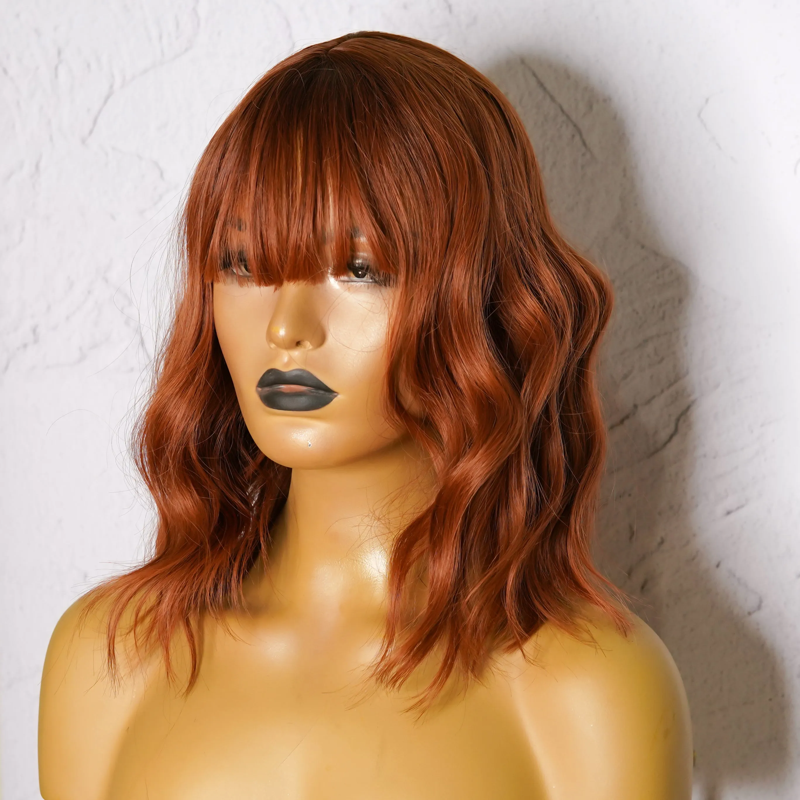 HAYLEY Auburn Fringe Wig