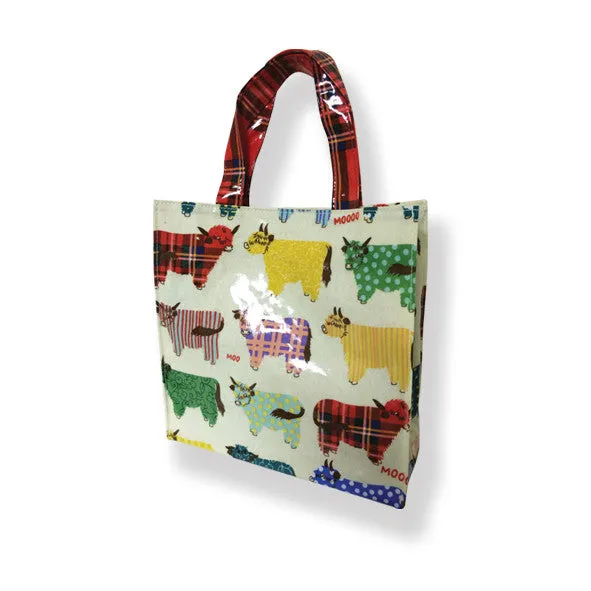 Highland Cow PVC Small Bag (T40HC)