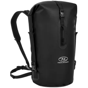 Highlander Troon 45L Waterproof Duffle Bag Black