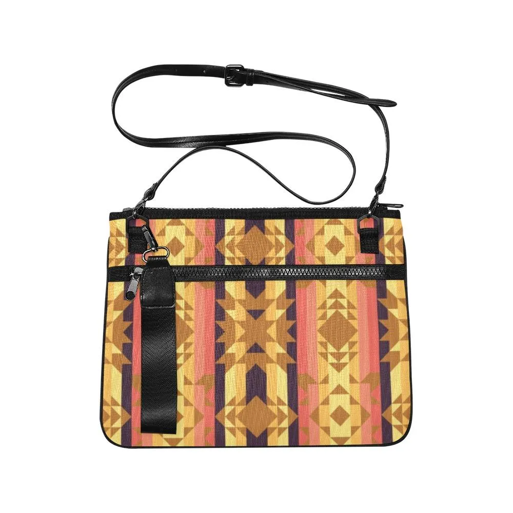 Infinite Sunset Slim Clutch Bag