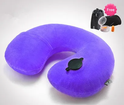 Inflatable travel Neck Pillow